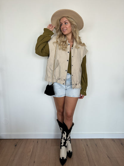 Gilet beige