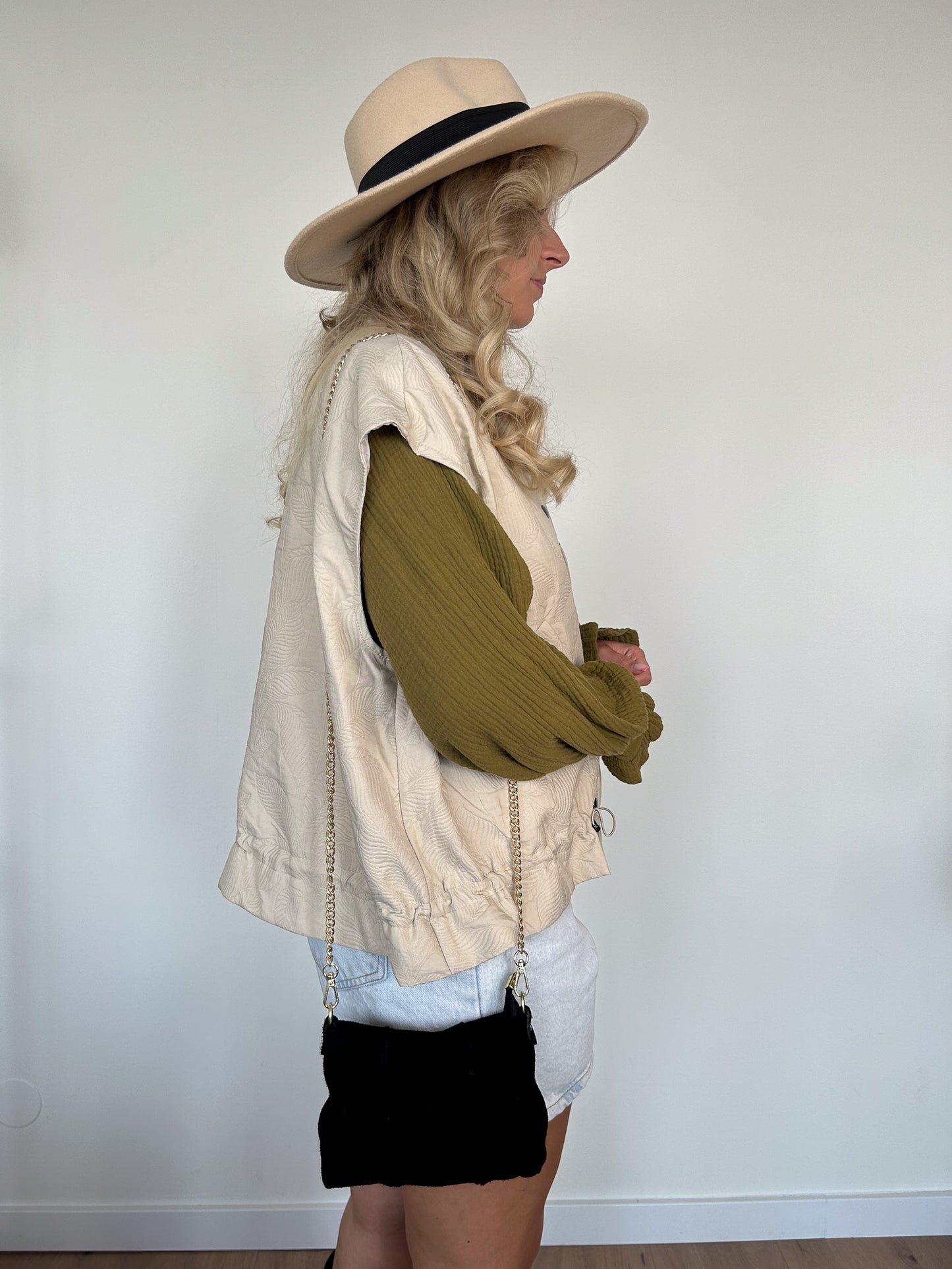 Gilet beige